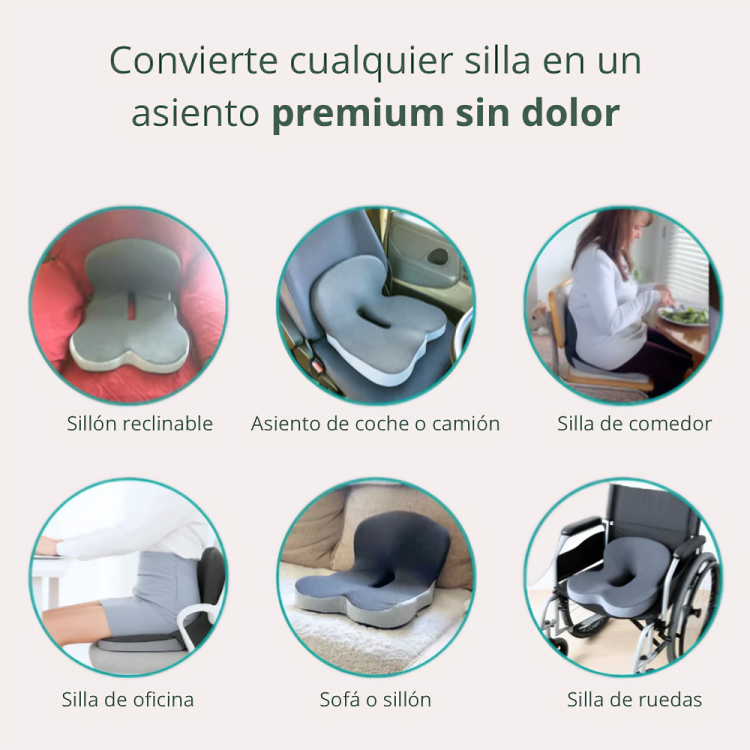 Cojín de Alivio Express + Guía GRATIS